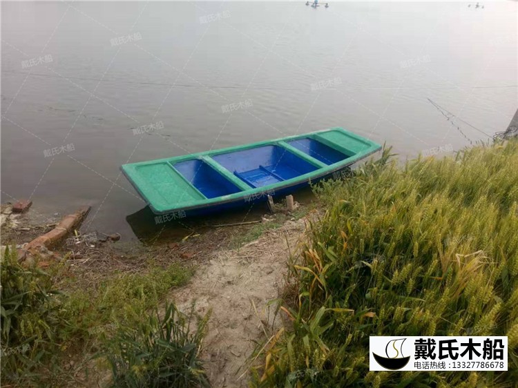 3.6米玻璃鋼小漁船 河道保潔用